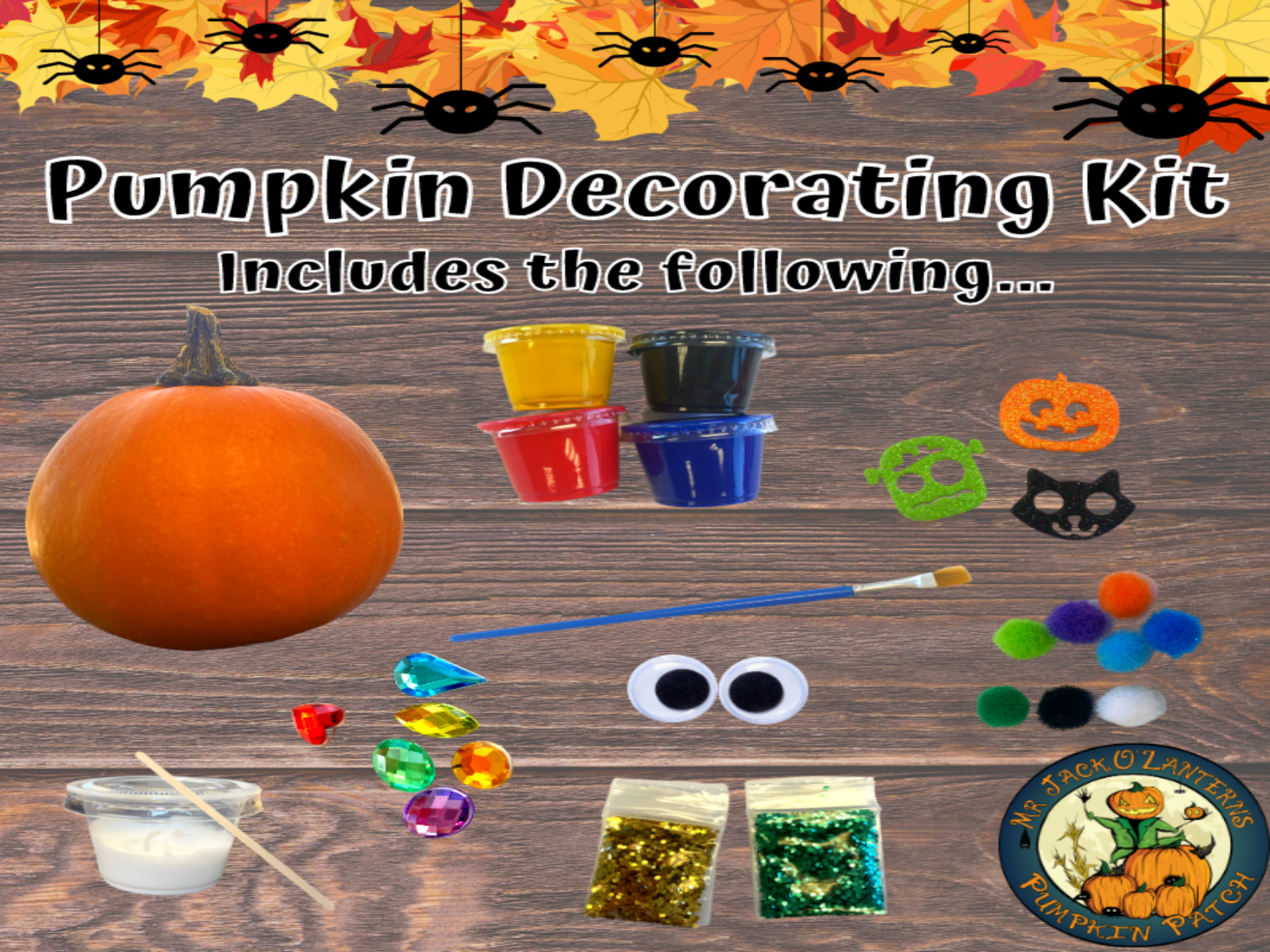 Mr. Jack O's Pumpkin Decorating Kit